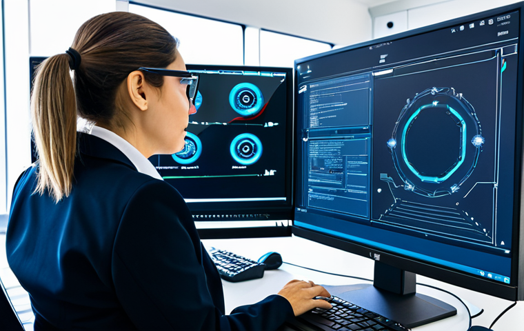 Cybersecurity Professional Examining Vehicle Network**
"A cybersecurity expert, fully clothed in professional attire, analyzing the network architecture of an autonomous vehicle on a computer screen in a brightly lit, modern security lab. The vehicle's wiring and internal components are visible in the background. Safe for work, appropriate content, perfect anatomy, well-formed hands, natural body proportions, professional environment, modest dress, high quality."
**