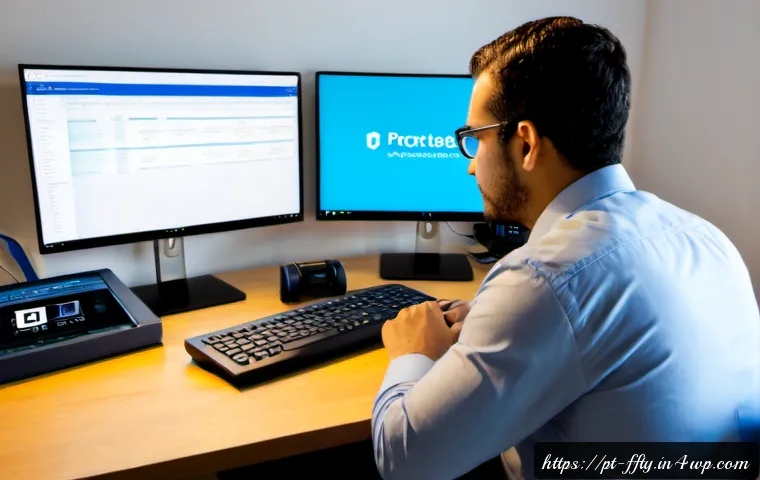 블록체인 보안 감사 방법 - Photorealistic cybersecurity audit scene in a modern Lisbon fintech office, a focused Portuguese sec...